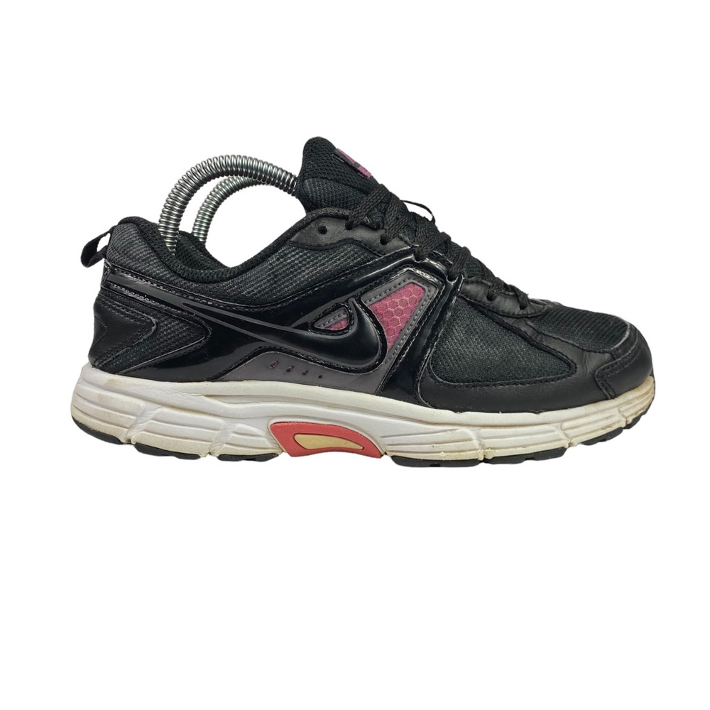 Nike Dart 9 Black Fuchsia Mesh Detail Running Shoes Women’s Size 7Y